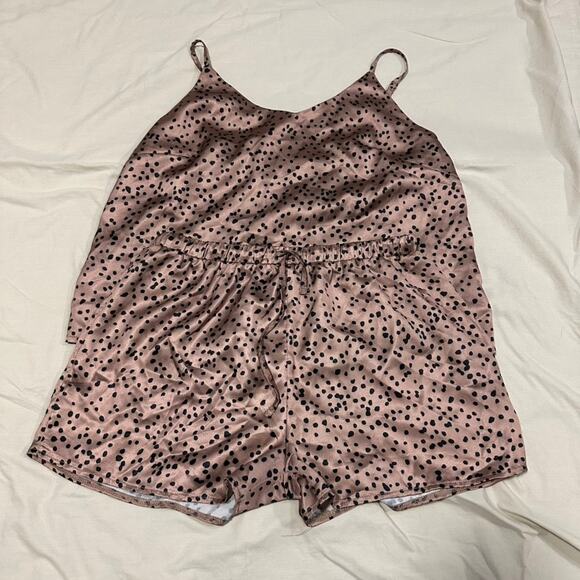 Women's polka dot pajama set Large - Picture 1 of 5